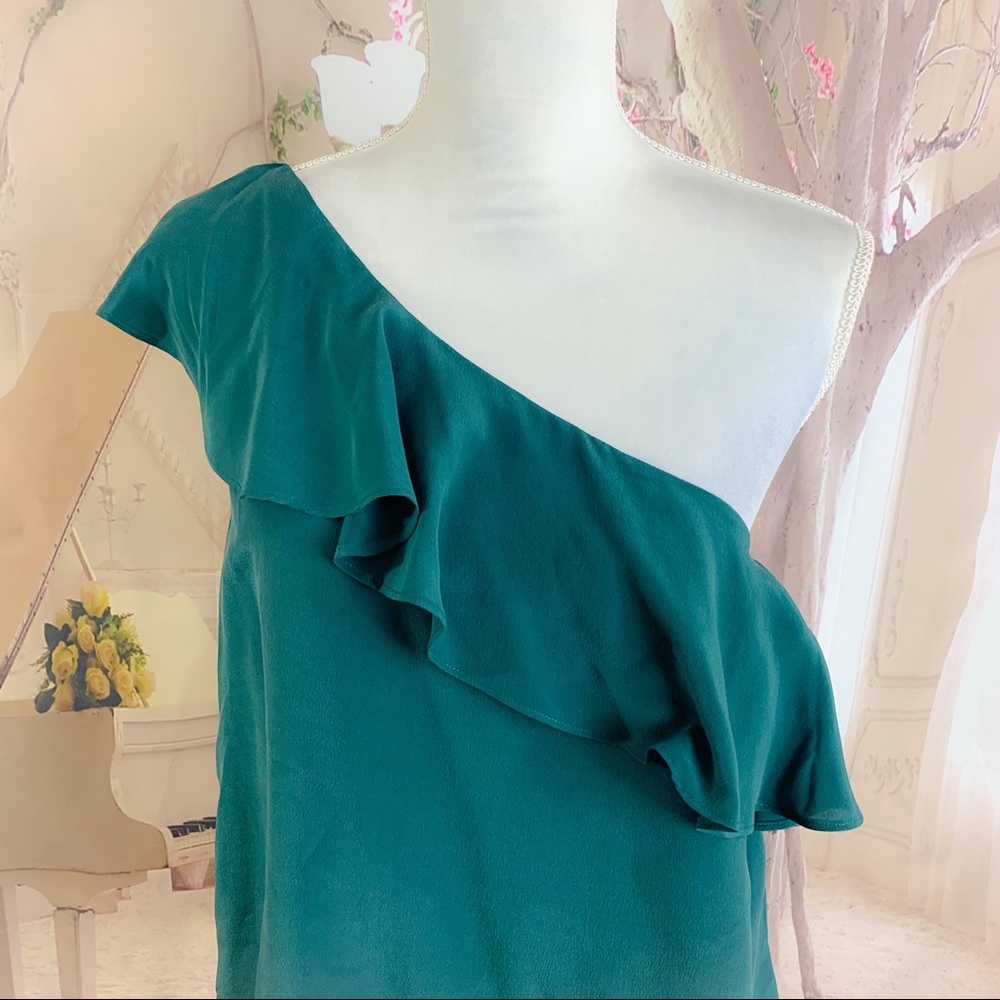 NEW Anthropologie Maeve Ruffle off Shoulder - Picture 3 of 9
